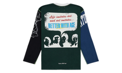 Disco Reversible Long-Sleeve Tee "White" BWA64
