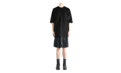 Jumbo Short Sleeves T-Shirt "Black" RU01F2249 BA 09
