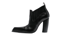 Moon Beatle Shade 95mm Leather Ankle Boots "Black" OWID045F23LEA0014545