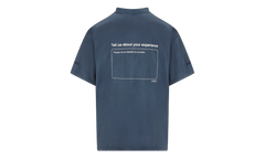 Twisted Crew Neck T-Shirt "Washed Navy" 850403 TTVL2 8806