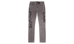 Bryant Clouded Mist Cross Patch Denim "Grey" MDGDD1149