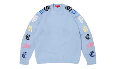 Old English Sleeves Sweater "SS26 - Light Blue" SU27138