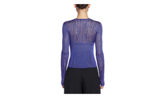 LONG-SLEEVE KNIT CARDIGAN "BLUE" RW CA0001 K034 E24 224