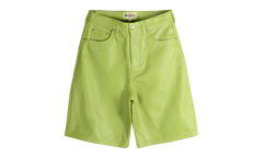 Big Ol Leather Shorts "LIME" 112315 LIME