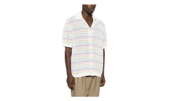 Flower Crochet Polo "Multicolor" M AW25 KW 1097 01 MULT