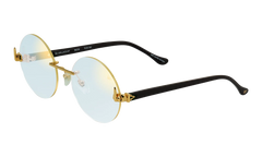 508 Rimless Drill Mount F.U. Edition 24KT "Yellow Gold / Black / Flash Gold" DMMF2 0005 16T3