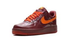 Air Force 1 Low "Patent Leather Dark Team Red Safety Orange" IO4489 601