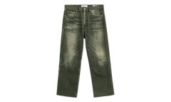 Digital Aurora Print Third Cut Jeans "Black" M2265TD