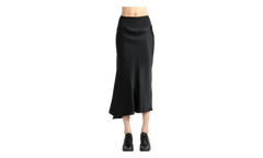 Charmeuse A Line Bias Skirt WMNS "Black" RP02E4343 SCH 09