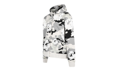 Cotton Wreath Zip Hoodie "White Camo" DT063