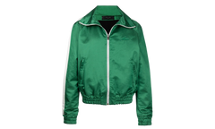 Zip Track Stripe Jacket "Tennis Green / White" MJT001 346