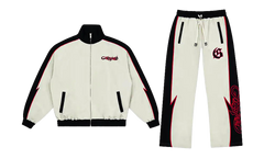 GT Tracksuit "White Red" GS197