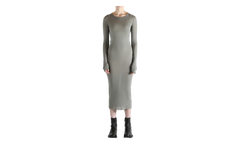 Rib Long Sleeve Dress WMNS "Euca" RP01F6546 MR 35