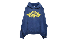 Angel of Death Logo Hooded Sweatshirt "Navy" SM YS1 0000 044