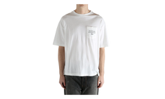 Logo Pocket T-Shirt "Off White" FN UX TSHI000290 OFF WHITE