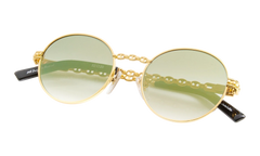 508 Mariner 24KT "Yellow Gold / Moss Green Gradient Flash Gold" MN582 0004 19D2