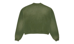 Embroidered Crewneck "Sundry Olive" FW23SW01150854