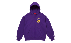 Devil S Logo Zip Up Hooded Sweatshirt "SS26 - Purple" SU27311