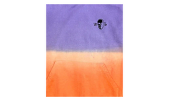 The Singer Hoodie "Orange / Purple" WL015
