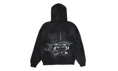 Travis Scott Cactus Jack x Fragment x Takashi Murakami Reborn Zip Hoodie "Black" CPFM45