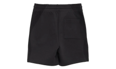 Squash Logo Flock Shorts "Black" MSS26JTR36901
