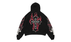 Flames Sweatsuit "Red" BS114
