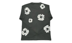 Rhinestone Cotton Wreath Thermal "Vintage Black" DT031