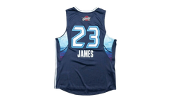 NBA LeBron James Authentic Jersey "2009 All-Star East - Navy" AJY4EL18003 ASENAVY09LJA