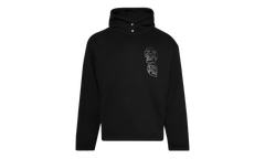 TC Angels Crystal Embellished Hoodie "Black" TC25SS2401