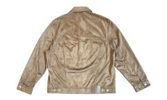 Worker Jacket "Twill Suede Knit - Brown" 261 MJK052 SKNTBRN