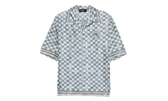 MA Checkered Bowling Shirt "Steel" AMTOSH1078 396