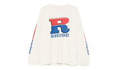 Split Petrol Logo Long-Sleeve Tee "Vintage White" RHPS26TT17012