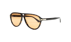 Aviator Logo Sunglasses "Brown" XA41764AC BBG