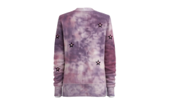 Tie Dye Stars Cardigan Sweater "Multi-Color" Y0W05279CC MUL