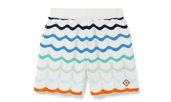 Gradient Wave Crochet Shorts "Orange / Multicolor" MS25 KW 981 01 MULT