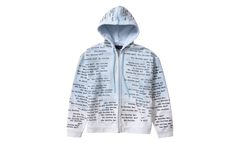 Scripture Zip Up Hoodie "Light Blue" DIGY93S3
