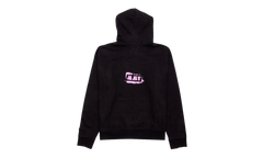 MMY x Champion Teddy Bear Logo Hooded Sweatshirt "Black Pink Multi" A09HD712 BLACK