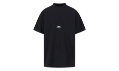 Oversized Crew Neck T-Shirt "Washed Black / White" 850345 TTVK5 9034