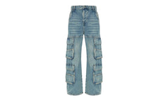 D-Sire-Cargo-D L.30 Trousers "01 DENIM" A13317 0DBCX 01