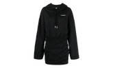 For All Hooded Sweatdress WMNS "Black" OWDB423C99JER0011001