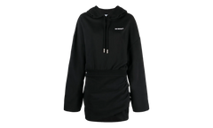 For All Hooded Sweatdress WMNS "Black" OWDB423C99JER0011001