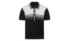 Ma Striped Polo "BLACK" AMKNPO1075