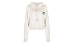 Butterfly Embroidered Hoodie WMNS "Beige" OWBB16S23JER0040944
