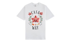Casa Way Orchid Logo Short Sleeve T‑Shirt "White" M P26 JTS 001 15
