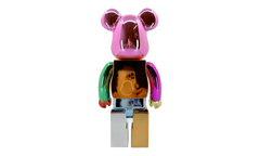 BAPE 25th Anniversary Bearbrick "Multicolor Foil XXV 400%" MEDI3060