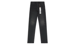Double Dip Coated Straight Leg Denim "Black" P005 DDCV125