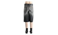 Loose Fit Denim Shorts "Black" FN MN SHOR000263 BLACK