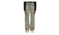 Baby Baggy Jeans WMNS "Forest Green" OWYA046AF22DEN002570026