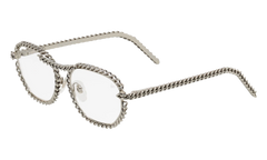 Detroit Player Full Cuban 24KT "White Gold / Clear" FCDP2 0008 22A7