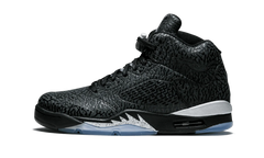 Air Jordan 5 Retro 3Lab5 "Black Silver" 599581 003